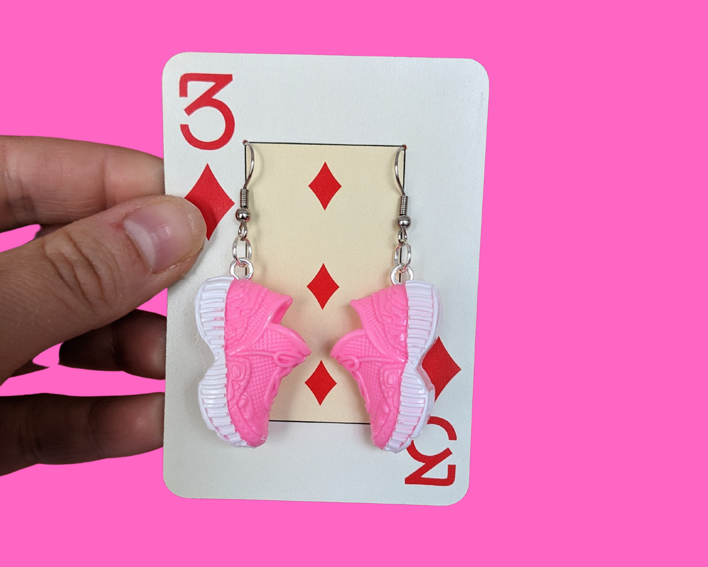 Handmade, Upcycled Official Barbie Shoes Earrings