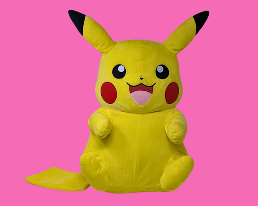 Peluche géante officielle Pokémon Pikachu vintage des années 1990