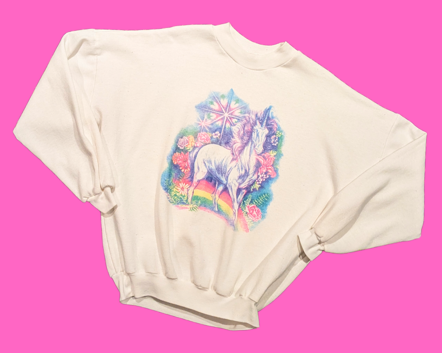 Vintage 1990's Unicorn Crewneck Size S