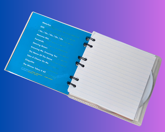 The Best of Abba CD Notebook