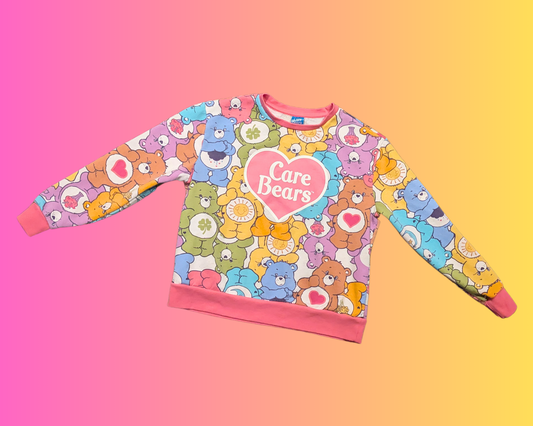 Y2K Care Bears Groovy Crewneck Size L