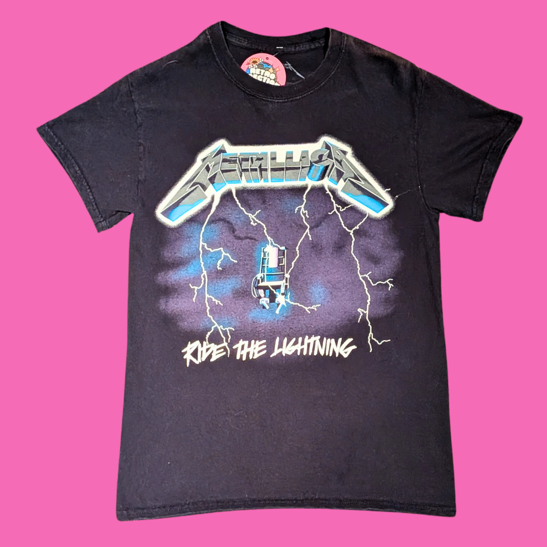 Metallica ''Ride The Lightning'' T-Shirt Size S