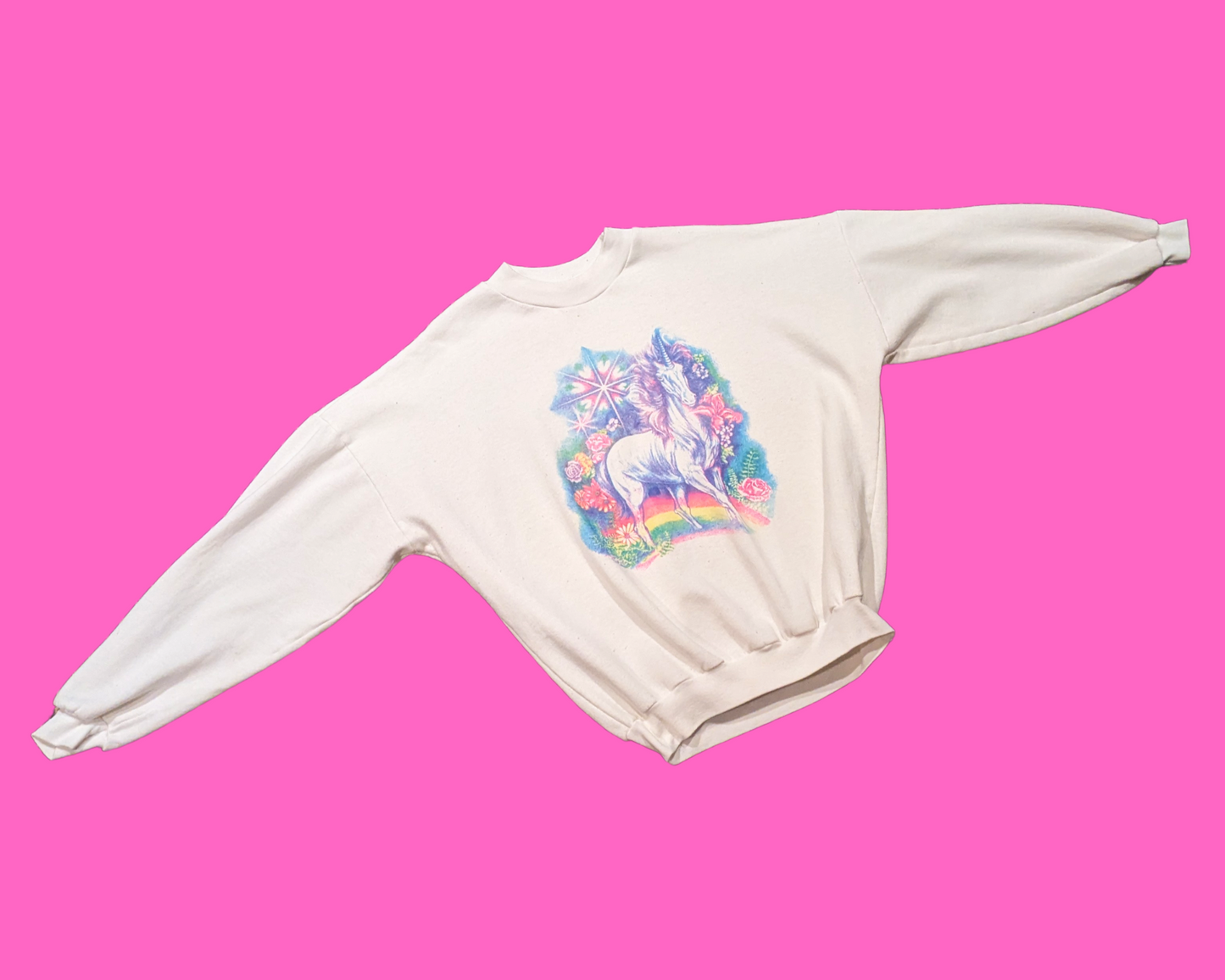 Vintage 1990's Unicorn Crewneck Size S