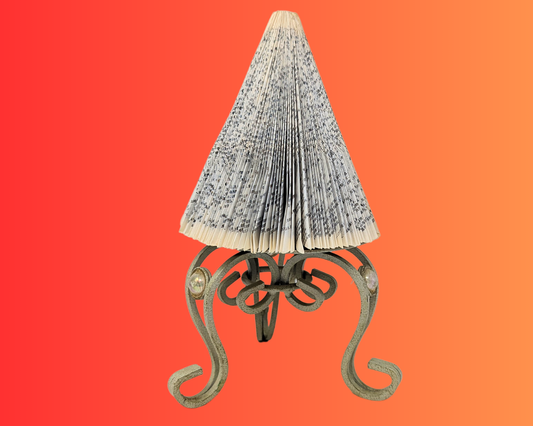 Handmade and Upcycled Book Folding Art Sculpture