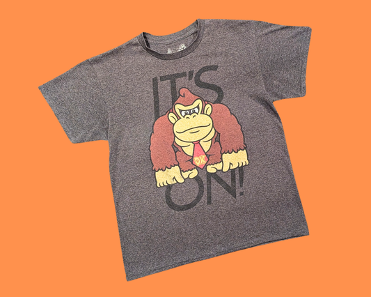 Y2K Donkey Kong, It's On T-Shirt Size L