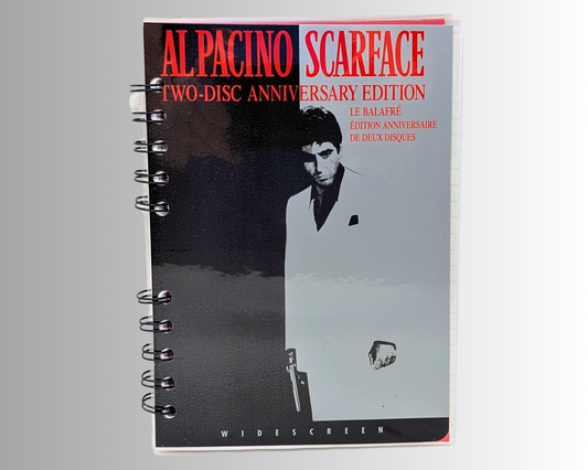 Scarface DVD Movie Notebook