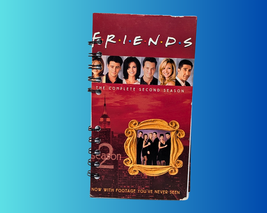 Friends, The Complete Second Season VHS Movie Notebook