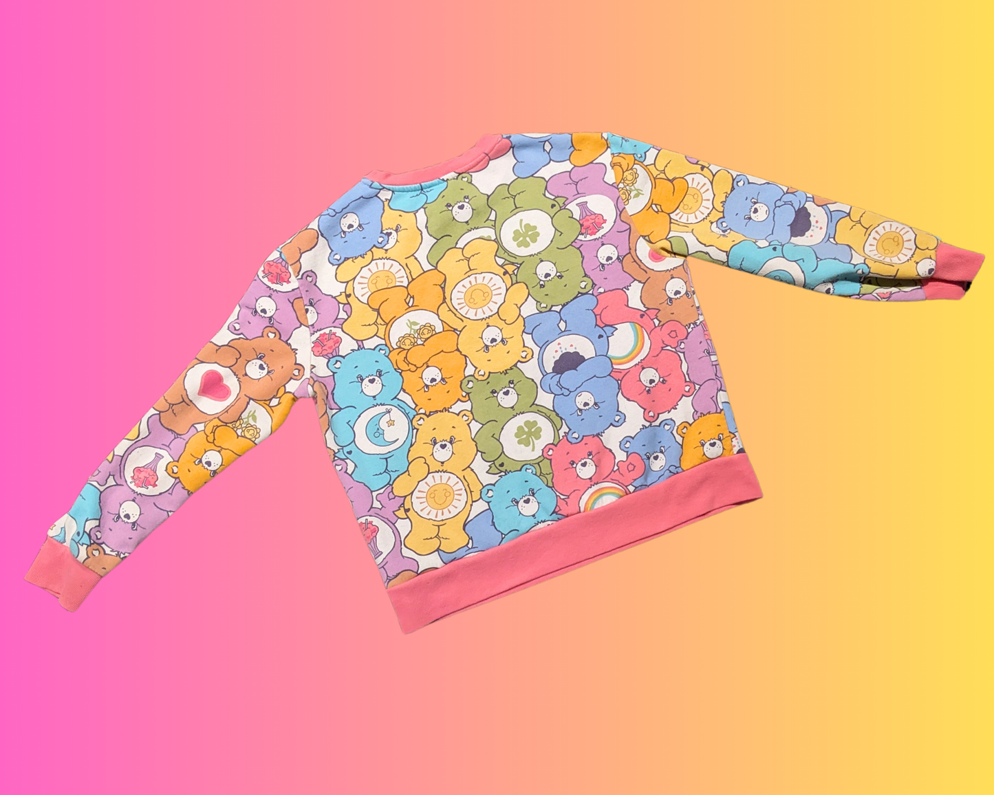 Y2K Care Bears Groovy Crewneck Size L