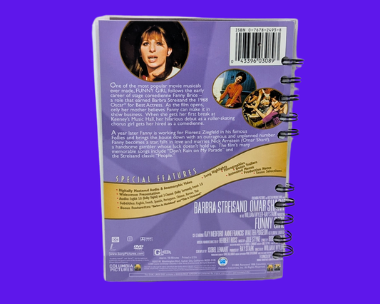 Funny Girl DVD Movie Notebook