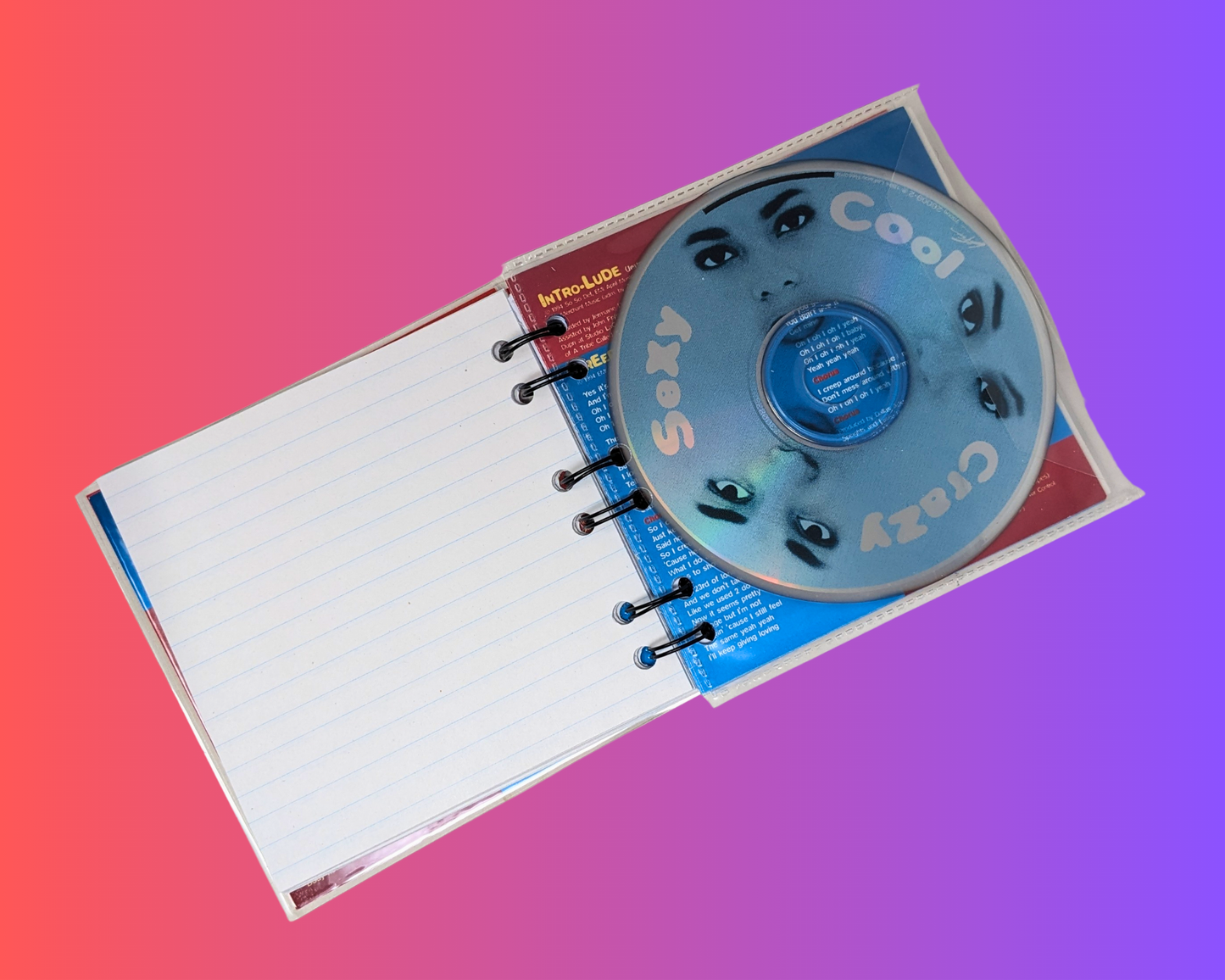 TLC Crazy Sexy Cool CD Notebook