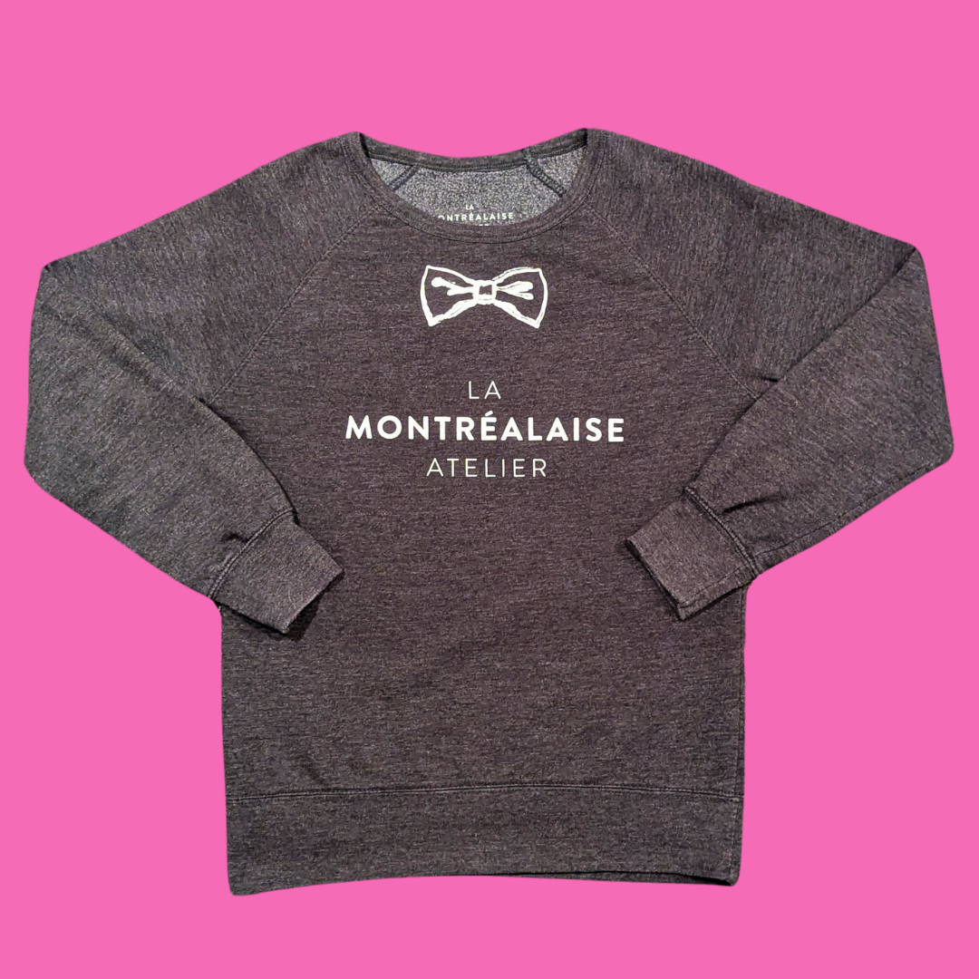 La Montréalaise Atelier Dark Gray Crewneck Size M