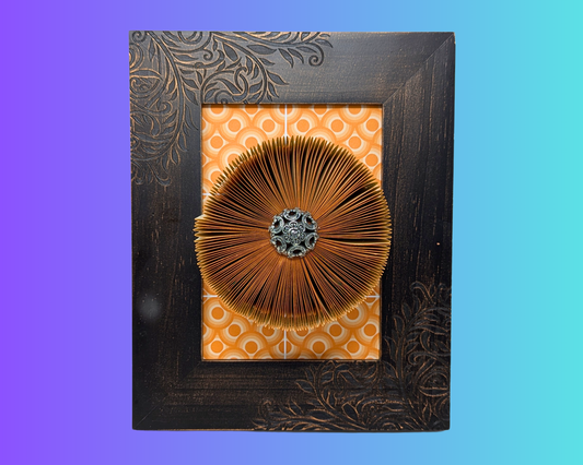 Handmade and Upcycled Book Folding Art Sculpture