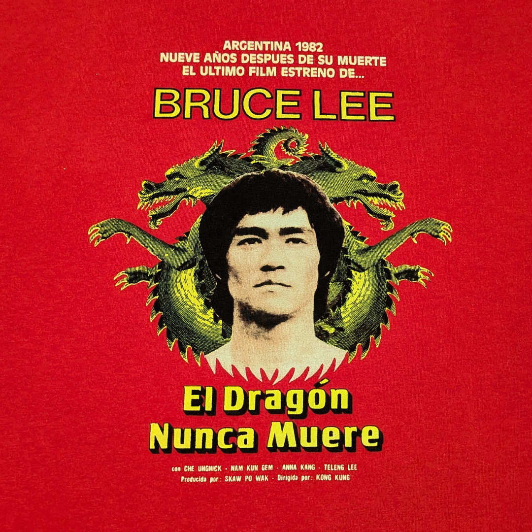 Nike SB X Bruce Lee Dragon Red T-Shirt Size M