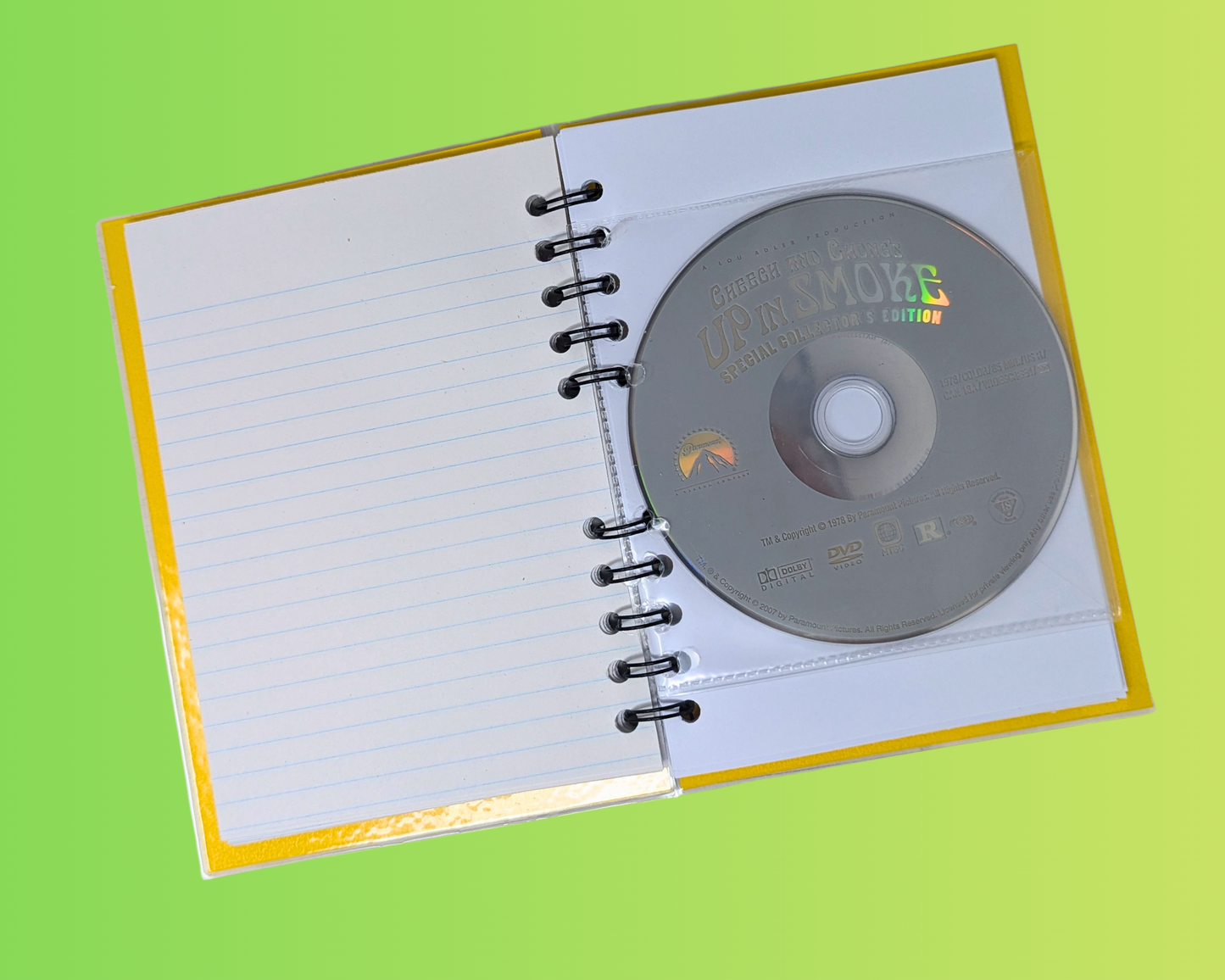 Carnet de notes du film DVD Cheech et Chong's Up in Smoke