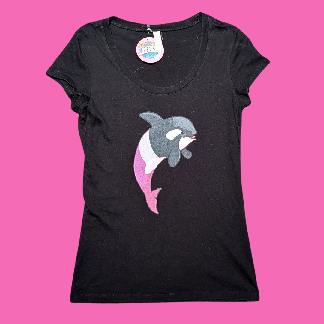 Killer Whale T-Shirt Size S