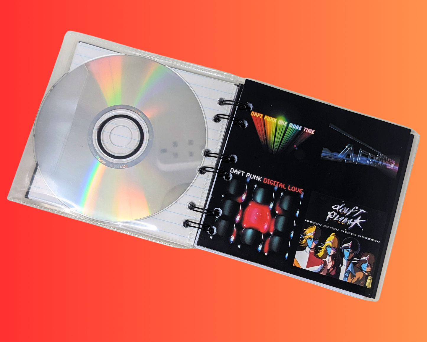 Daft Punk Musique Vol. 1 carnet CD 1993-2005