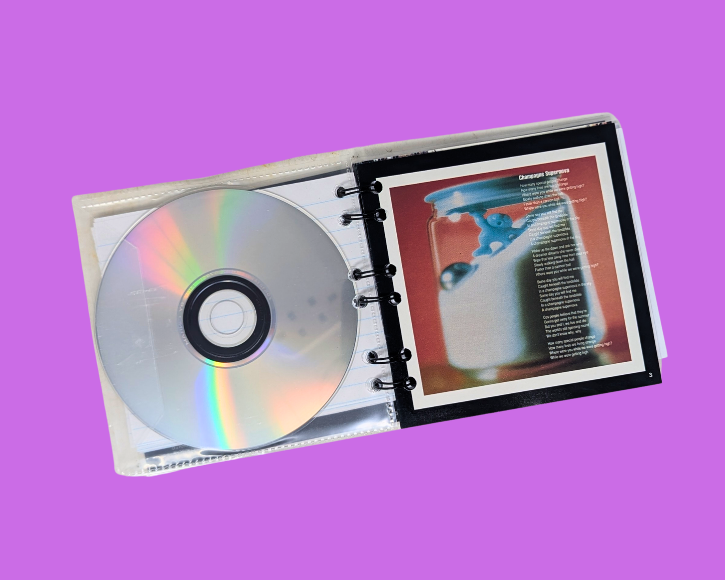 Oasis, (What's The Story) Morning Glory CD Notebook