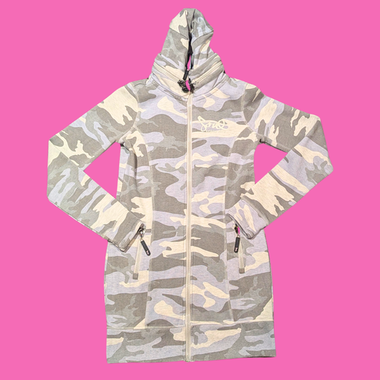 Triple Five Soul Camouflage Print Sweater Size L