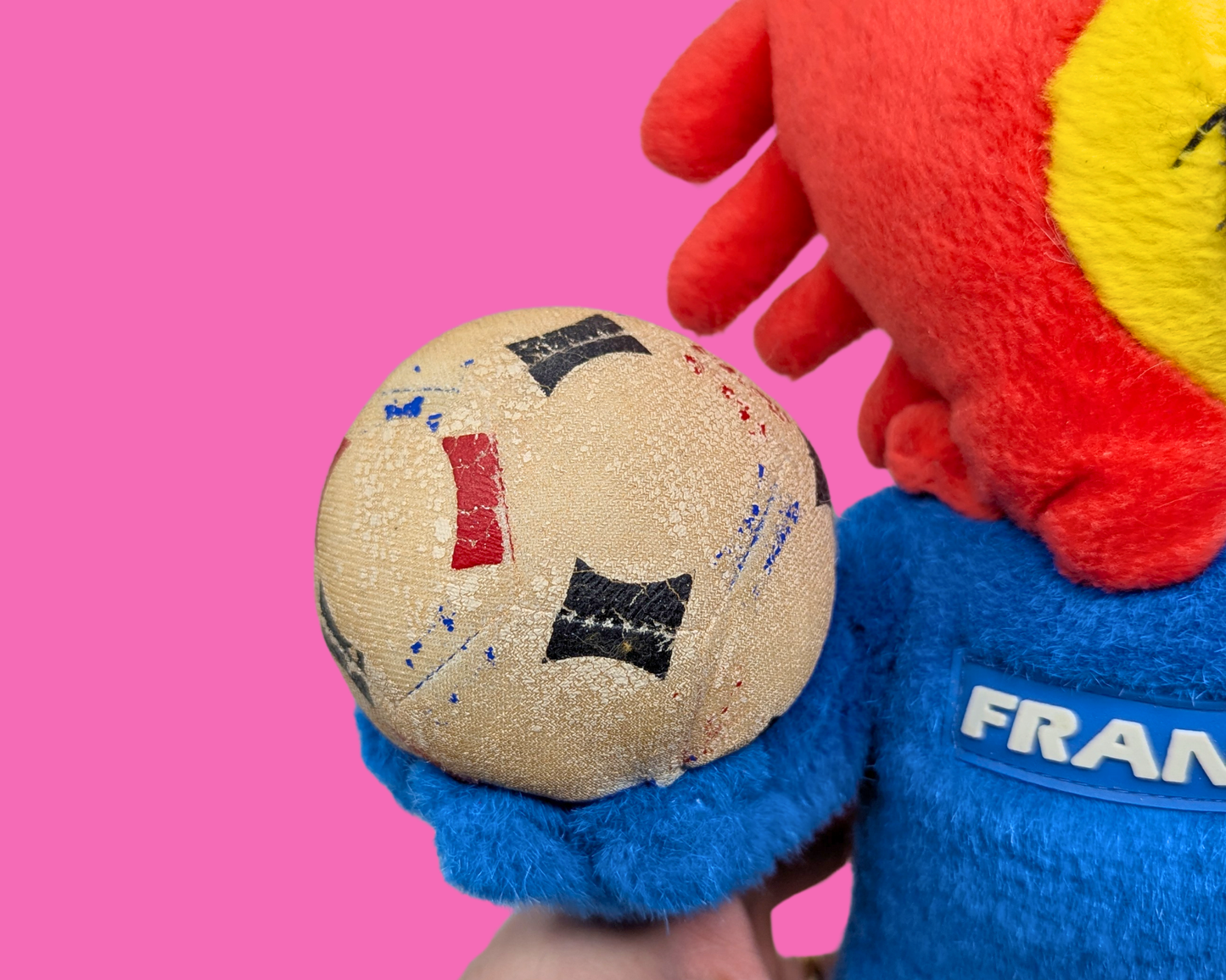 Vintage 1998 Footix, France Football World Cup 98 Plushie