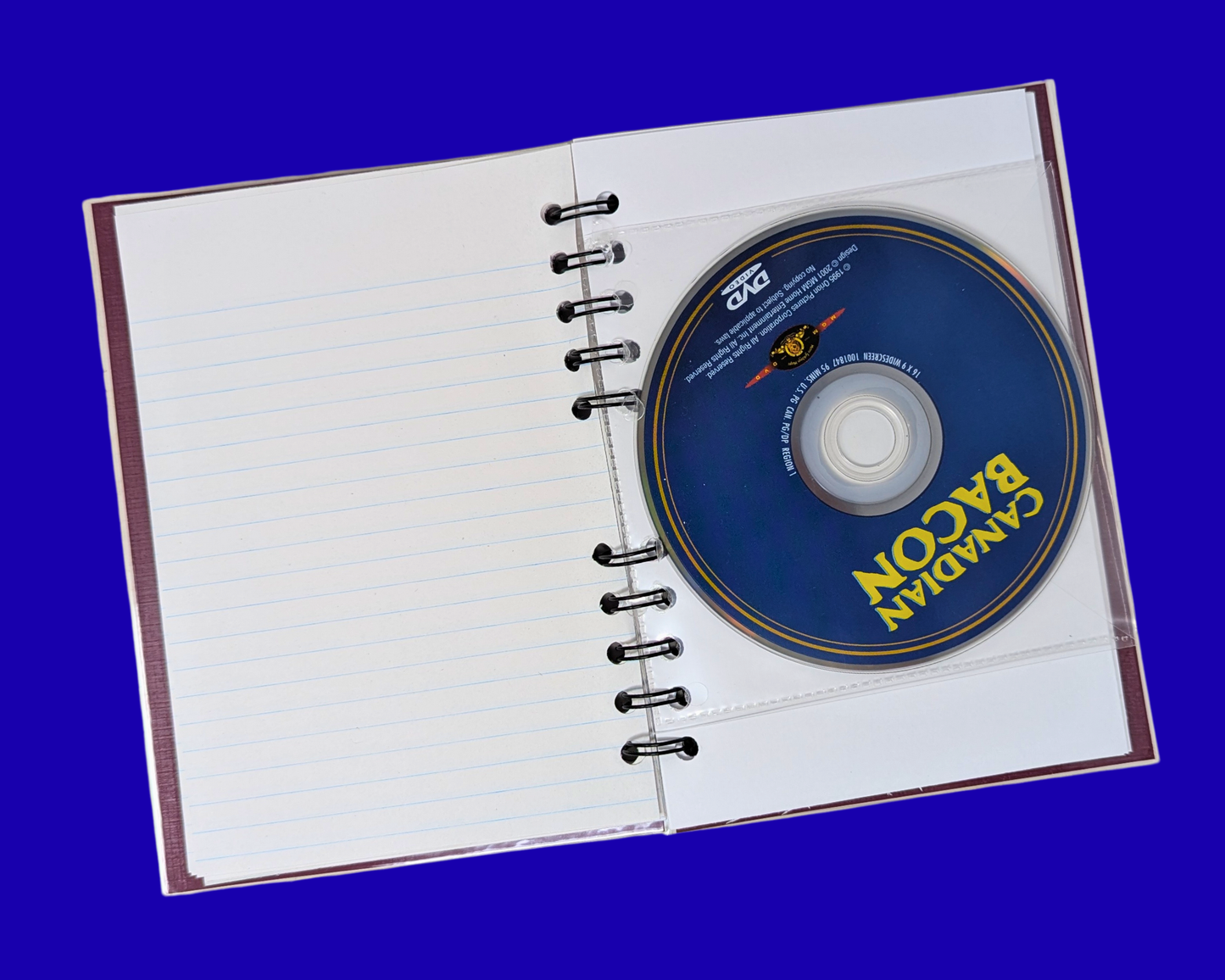 Carnet de notes du film DVD Canadian Bacon