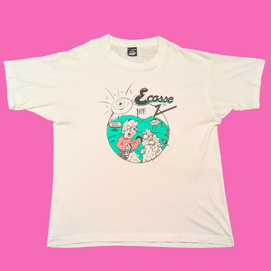 Vintage 1992 Ecosse T-Shirt XL