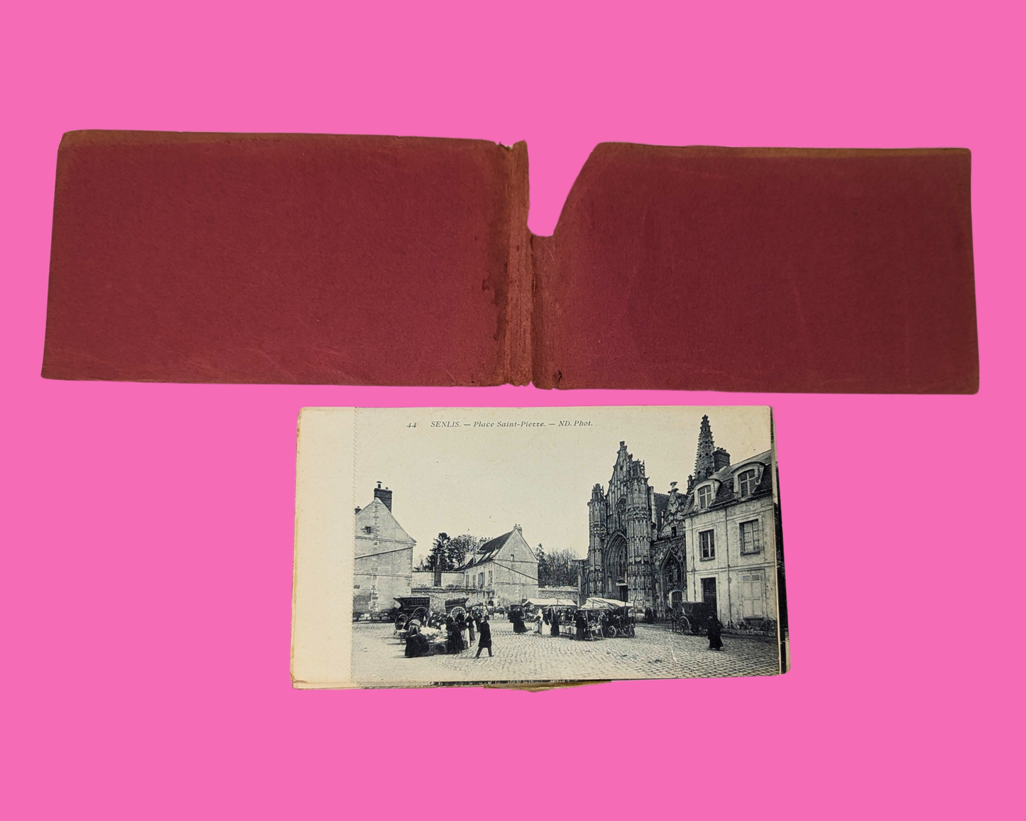 Vintage 1950's Vue de Senlis in France Lot of 19 Postcards