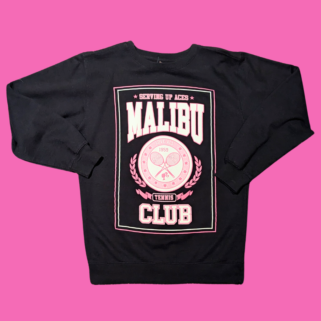 Barbie Malibu Club Crewneck Size M
