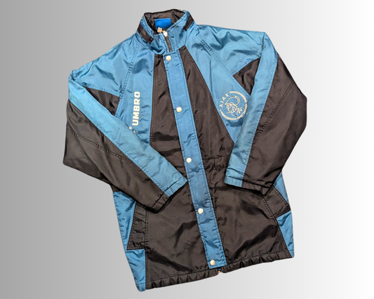 Veste d'entraînement de football vintage 1996/1997 de l'Ajax Amsterdam Umbro, taille M