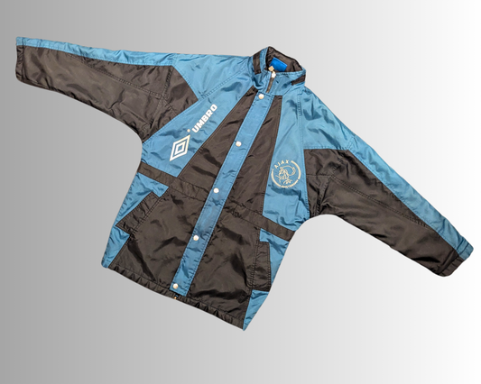 Veste d'entraînement de football vintage 1996/1997 de l'Ajax Amsterdam Umbro, taille M