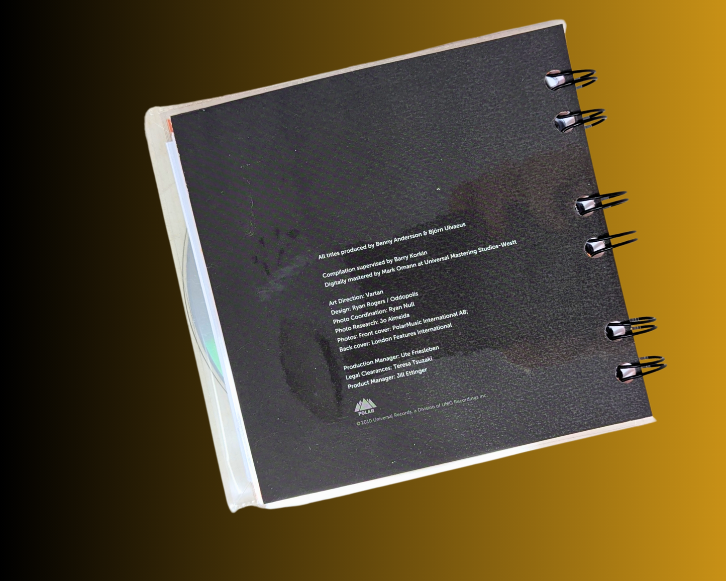 Abba, Icon CD Notebook