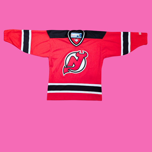 Maillot vintage CCM New Jersey Devils L/XL enfant