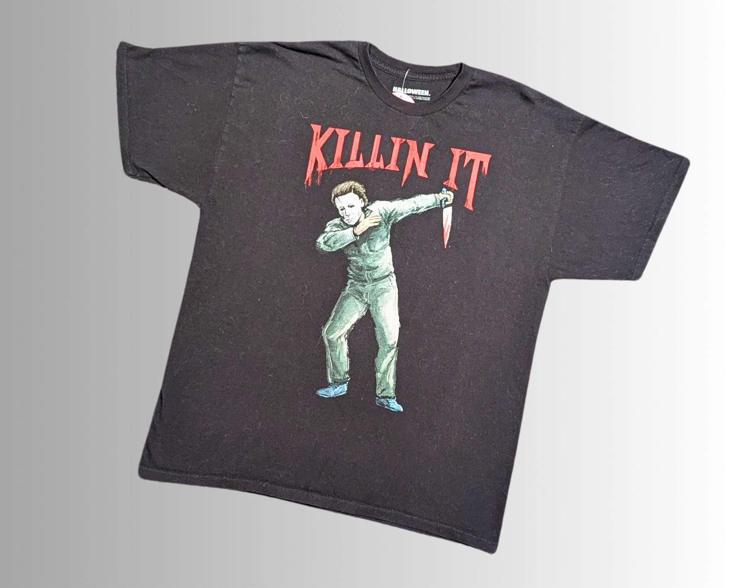 Y2K Halloween's Micheal Myers Killin It T-Shirt Size XL