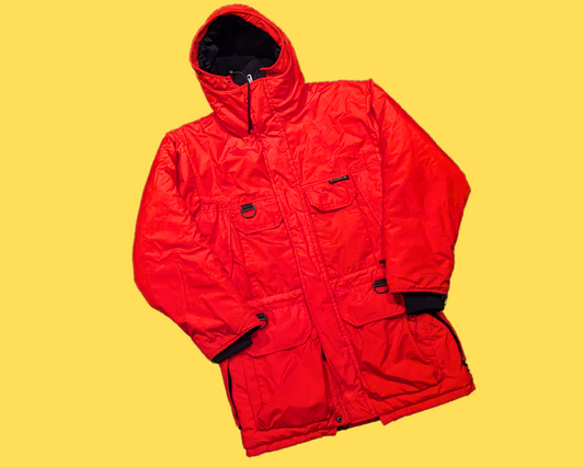 Veste d'hiver rouge Kanuk taille M