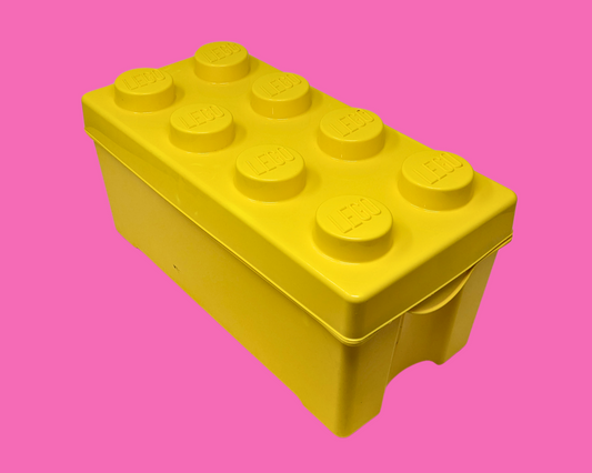 Boîte Lego jaune