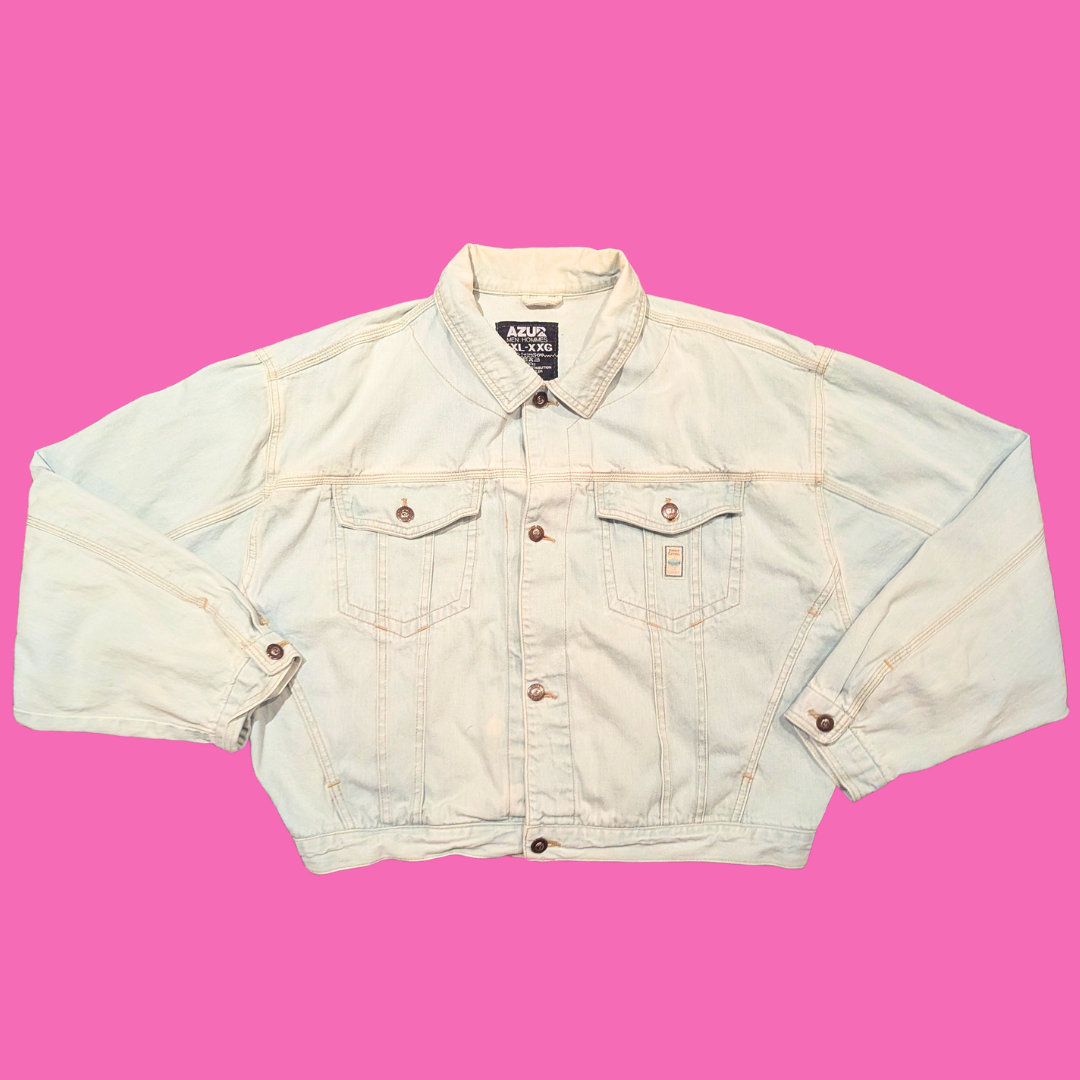 Veste en jean Metallica recyclée Taille XXL pour homme