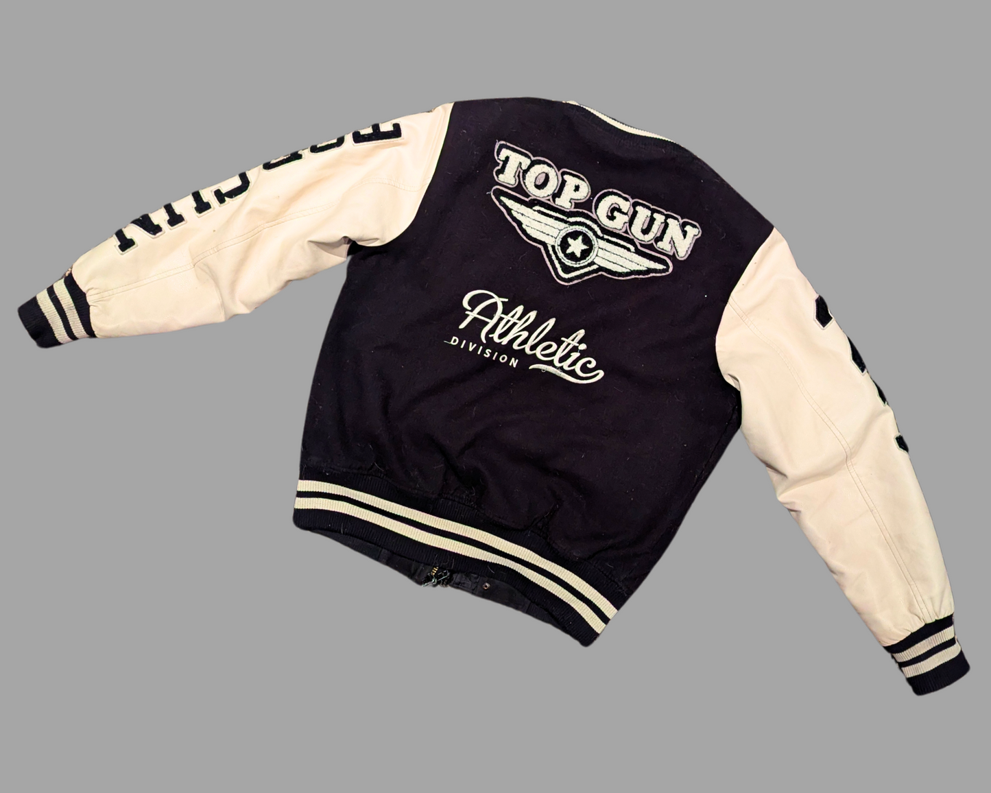 Y2K Varsity Athletic Top Gun New York Jacket Size M
