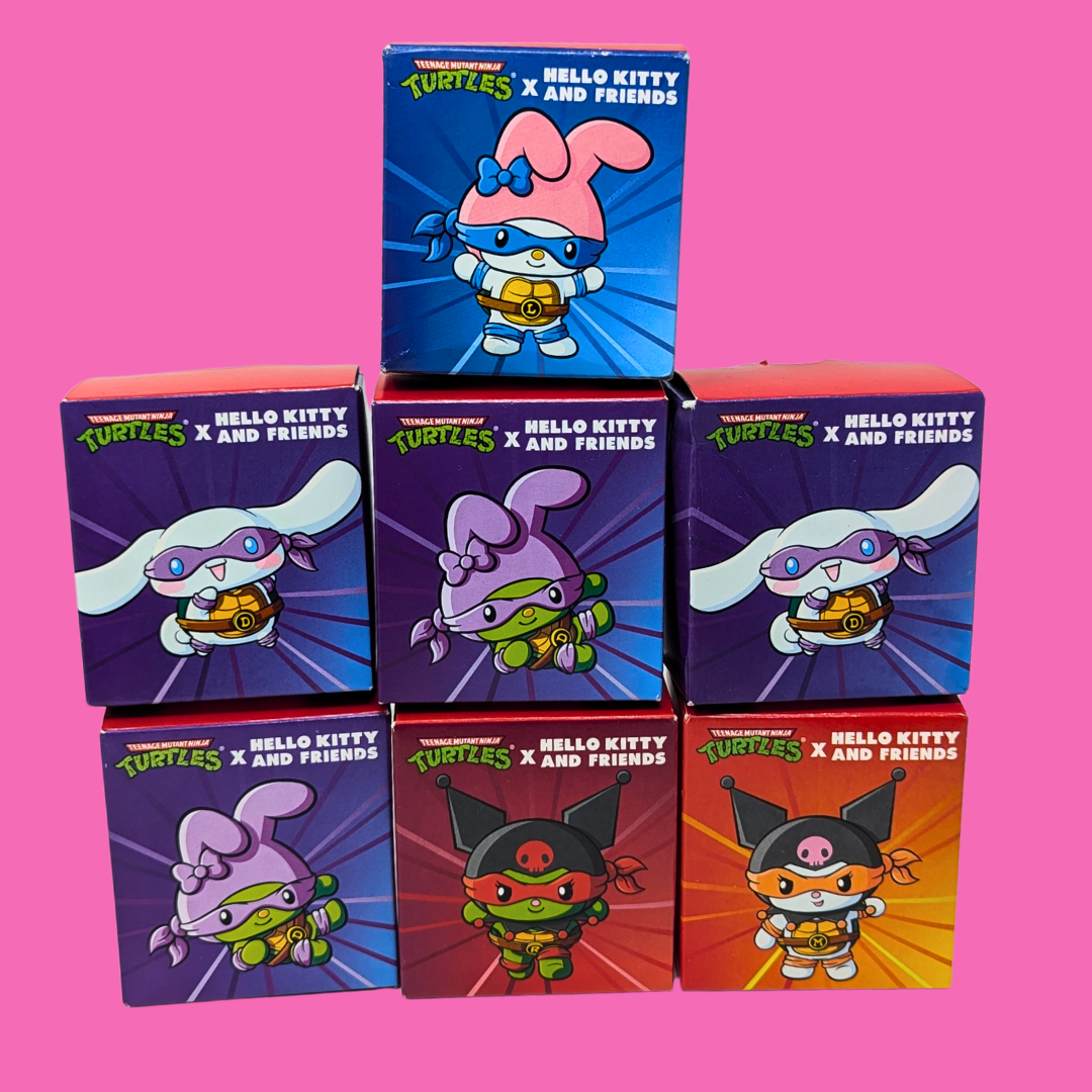 Teenage Mutant Ninja Turtles x Hello Kitty and Friends Collection Exclusive McDonald's Toys