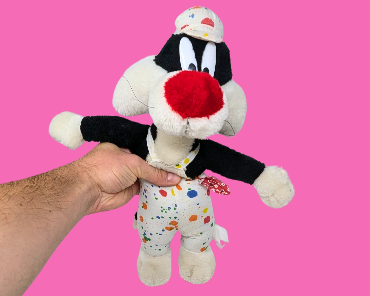 Peluche officielle Looney Tunes des années 1990, Sylvester
