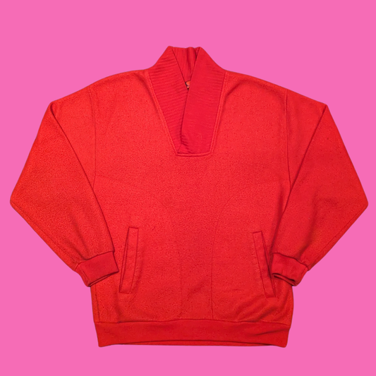 Vintage 1980's Red Sweater by Gabrielle New York Size M