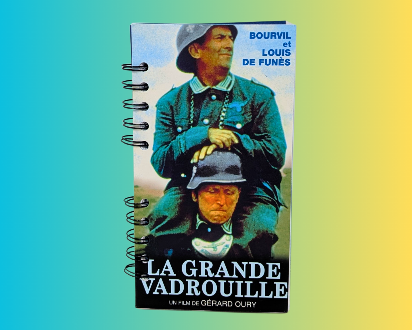 La Grande Vadrouille VHS Movie Notebook