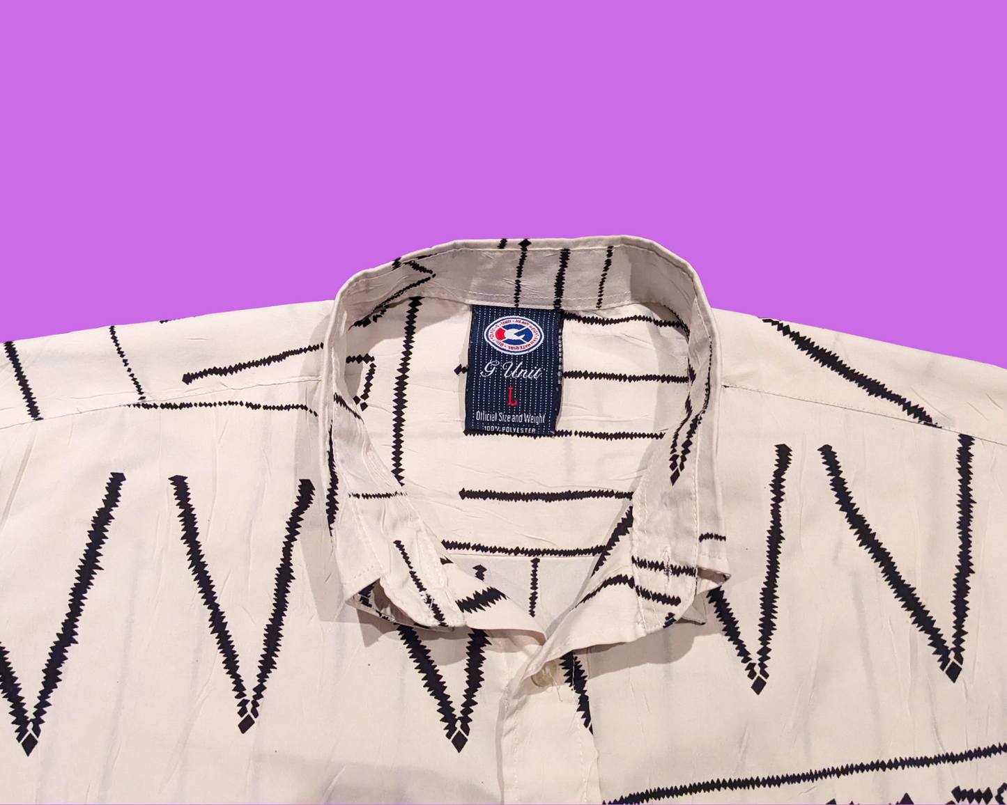 Y2K G-Unit Button Down Shirt Size L