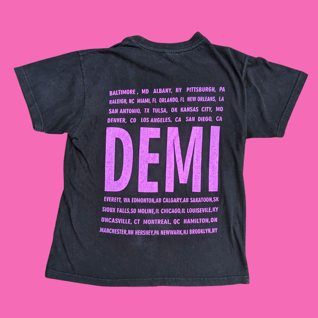 Demi Lovato World Tour 2014 T-Shirt Size M