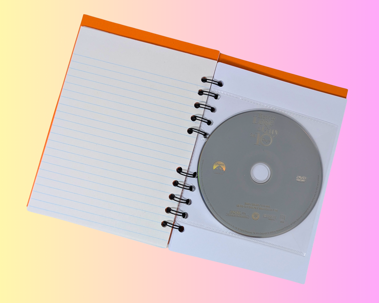 Carnet de notes du film DVD « Comment se faire larguer en 10 leçons »