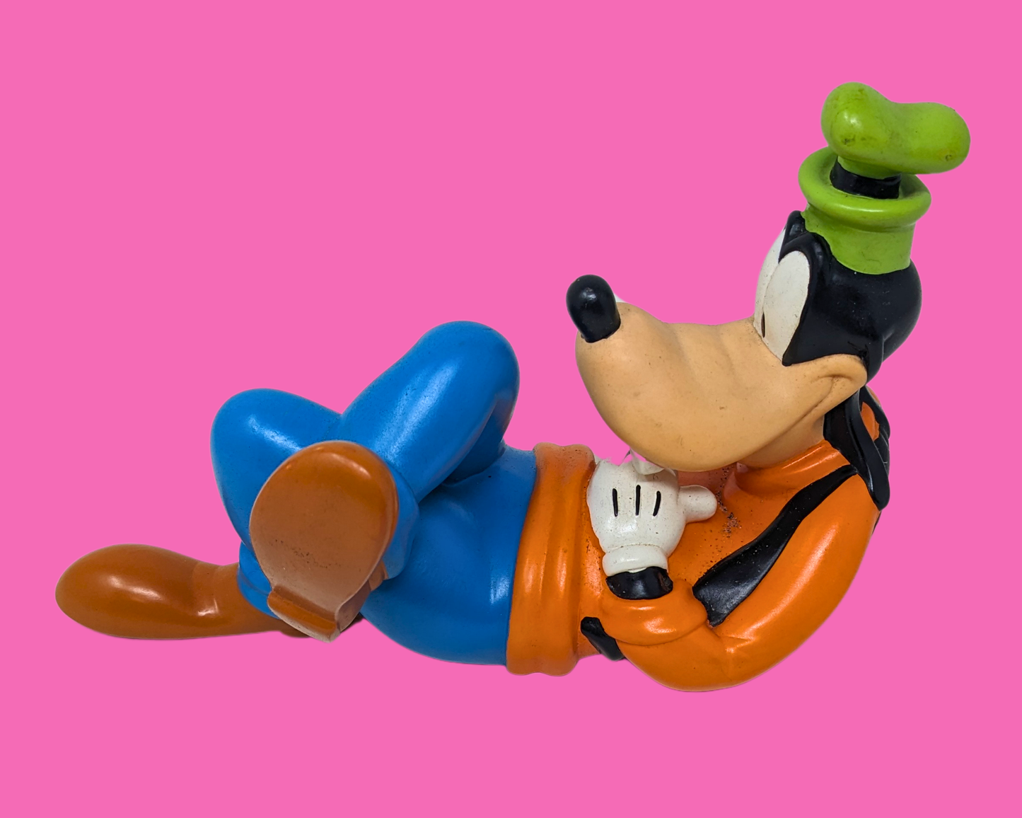 Vintage 1990's Goofy Plastic Piggy Bank