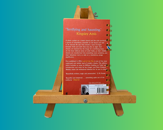 Handmade and Upcycled Lord of the Flies Novel by William Golding Notebook