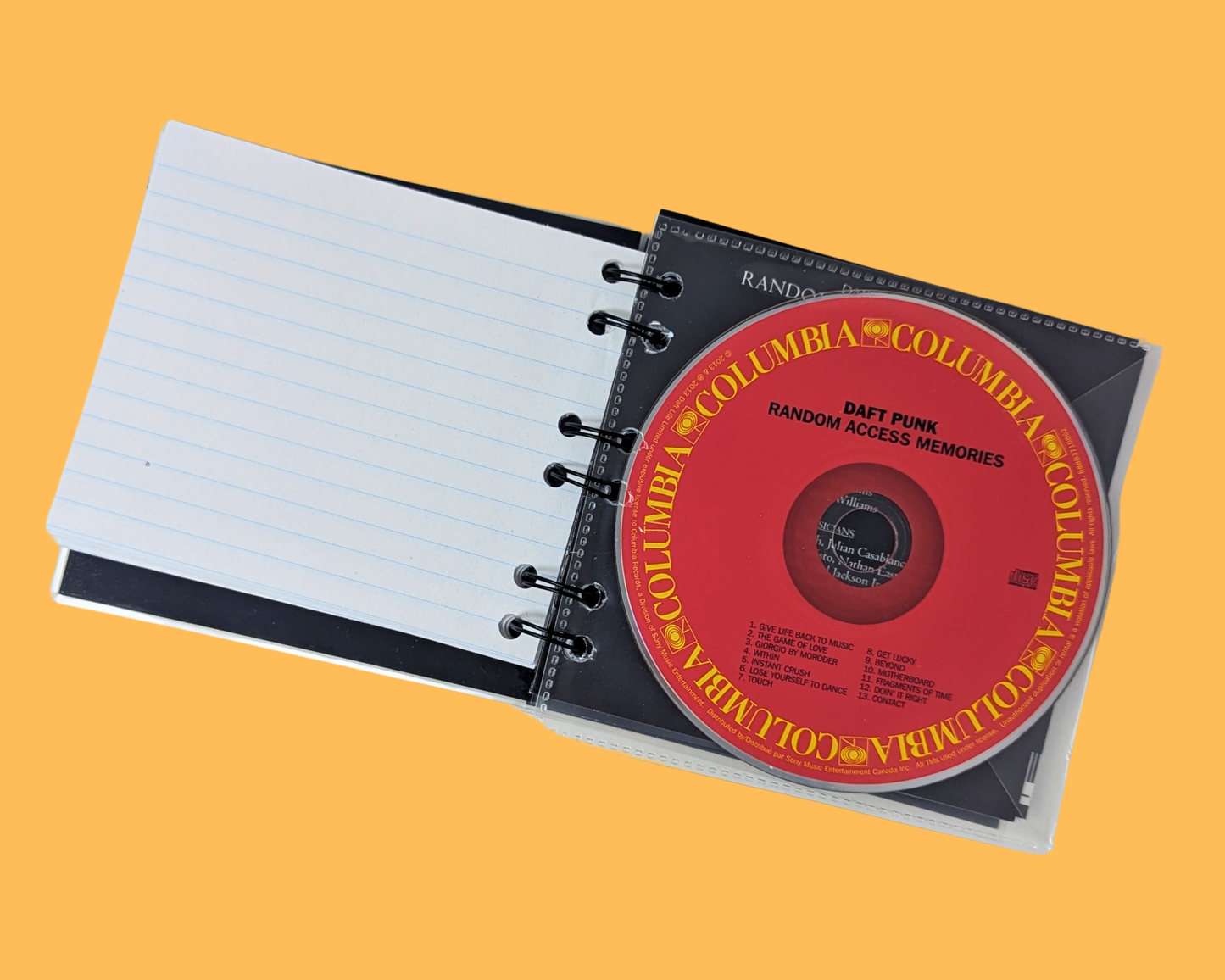 Daft Punk, Random Access Memories CD Notebook