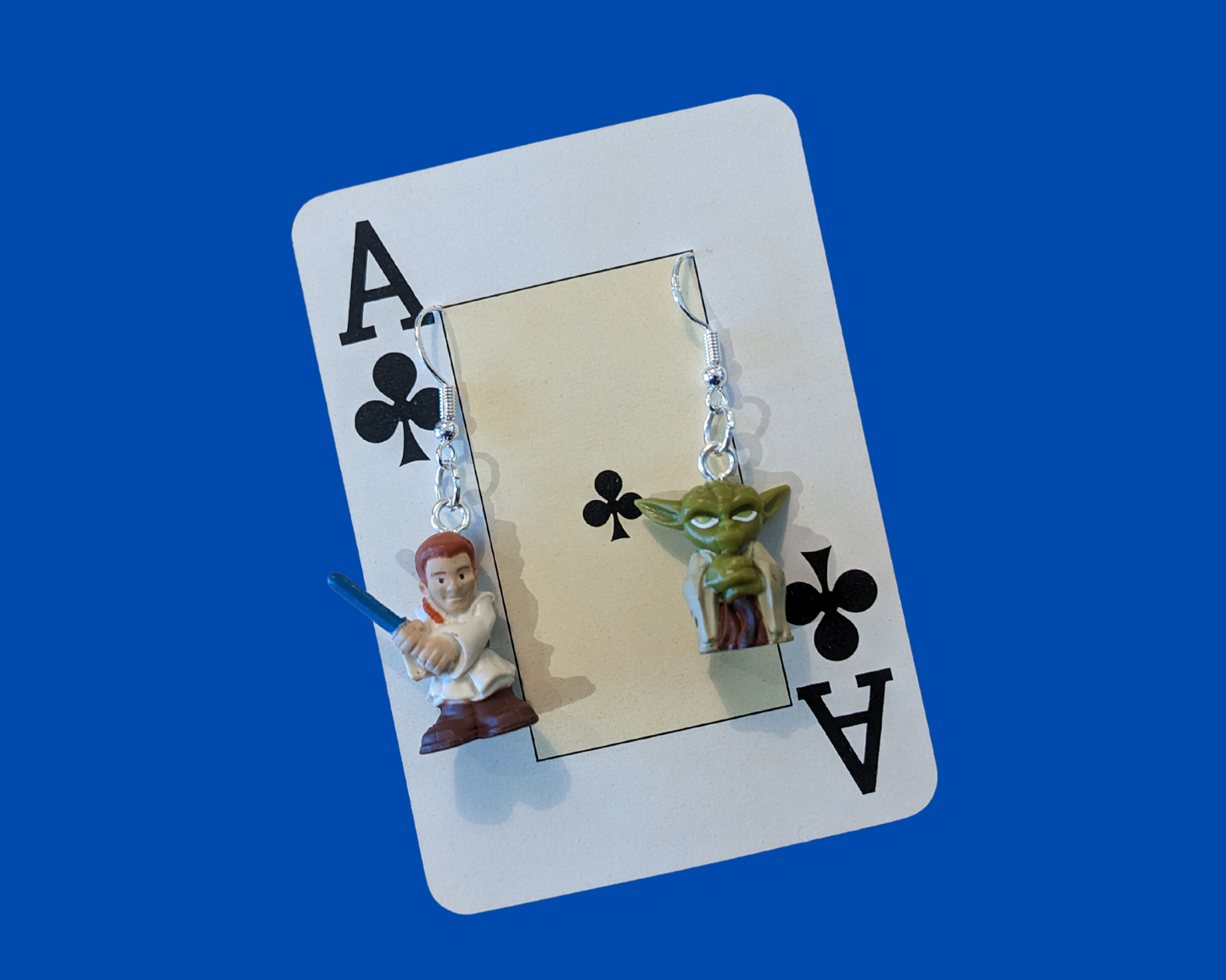 Handmade, Upcycled Star Wars Earrings