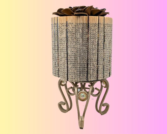 Handmade and Upcycled Book Folding Art Sculpture