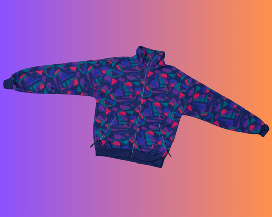 Pull vintage des années 1990, chaud et funky, taille S, par Rugged Terrain
