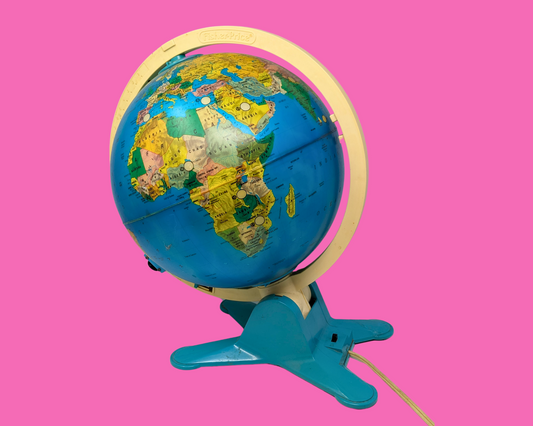 Lampe Globe Fisher Price vintage des années 1980